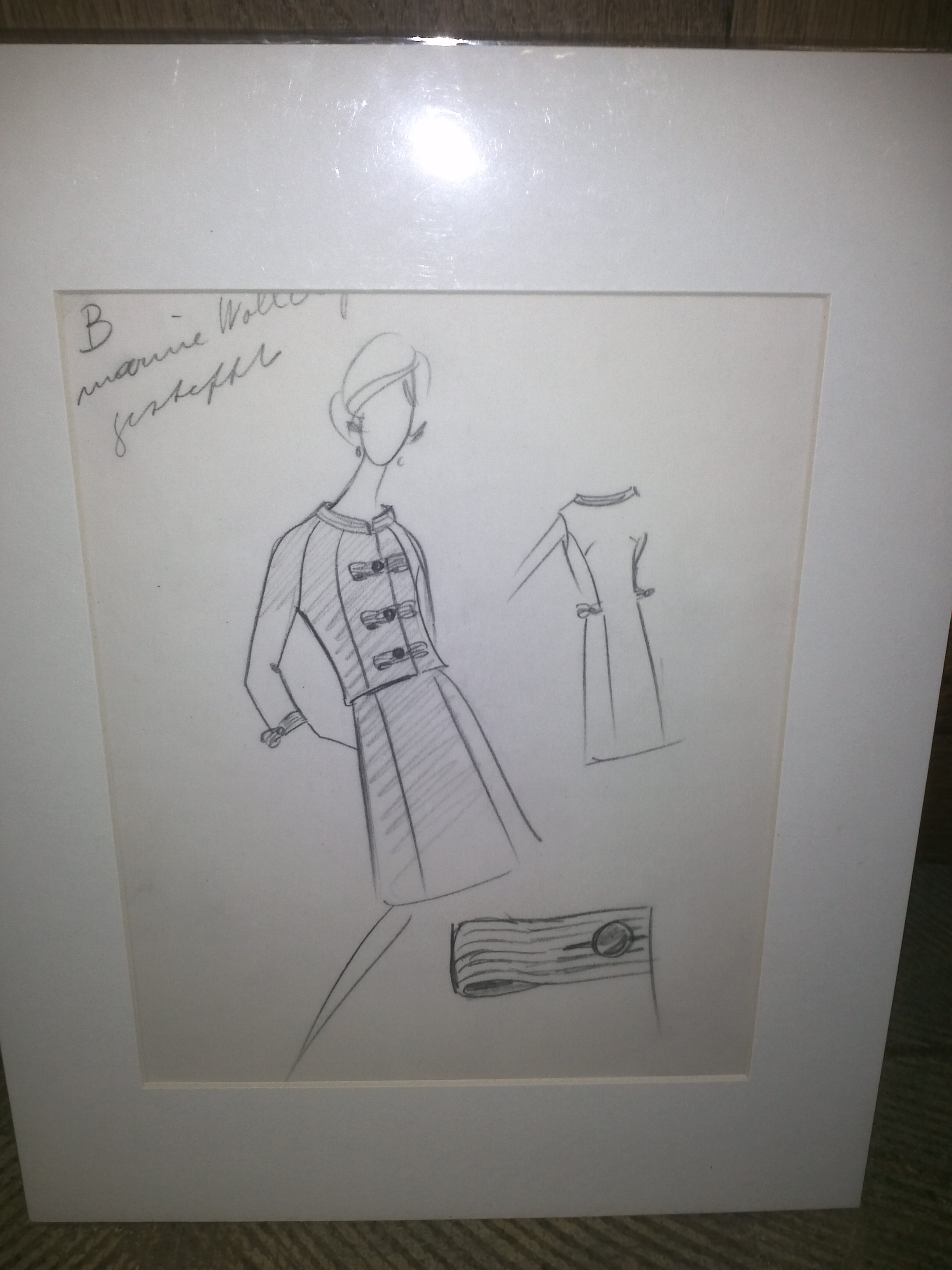 Vintage Fashion Sketches